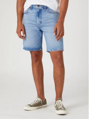 Shorts en jean Wrangler bleu