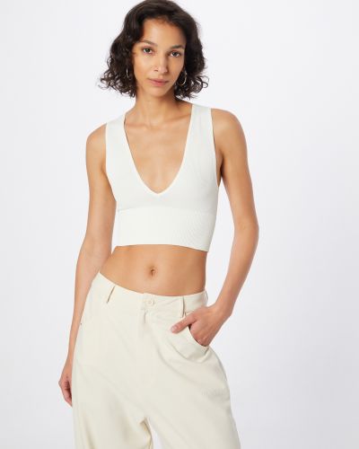 Top Bdg Urban Outfitters bianco