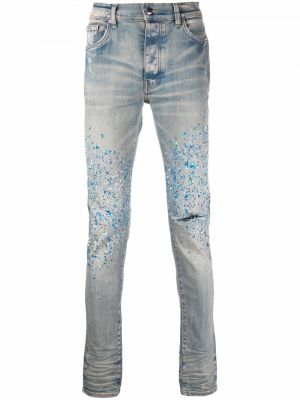 Skinny fit-jeans Amiri blå