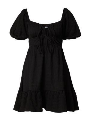 Priliehavé šaty Gina Tricot čierna