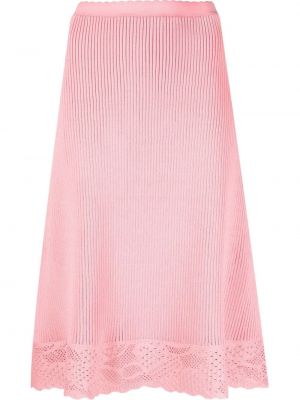 Sukně Balenciaga růžové