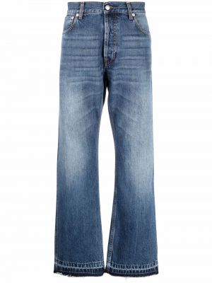 Bootcut jeans Alexander Mcqueen blau