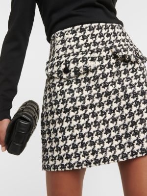 Mini suknja s houndstooth uzorkom Veronica Beard