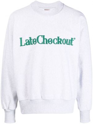 Sweatshirt mit stickerei Late Checkout