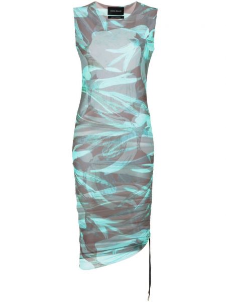 Φλοράλ κοκτέιλ φόρεμα με σχέδιο Louisa Ballou