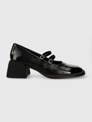 Pantofi cu toc din piele cu toc Vagabond Shoemakers negru