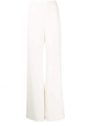 Pantalon taille haute large Zimmermann blanc