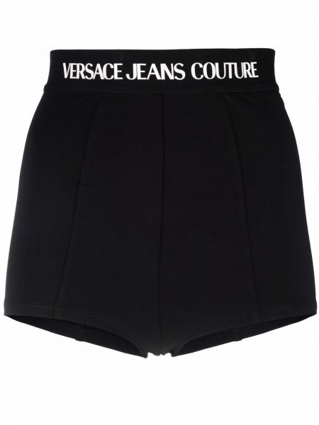 Pantalones cortos vaqueros Versace Jeans Couture negro