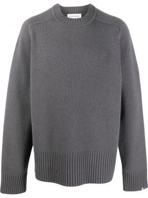 Maglione di cachemire con scollo tondo Extreme Cashmere grigio