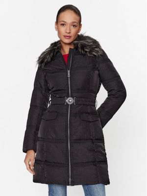 Παλτό χειμωνιάτικο Guess μαύρο
