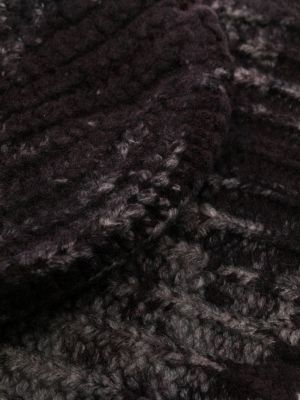 Pletený čepice s přechodem barev Avant Toi černý