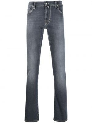 High waist straight jeans Sartoria Tramarossa blau