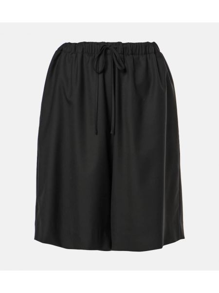 Ull shorts The Row svart