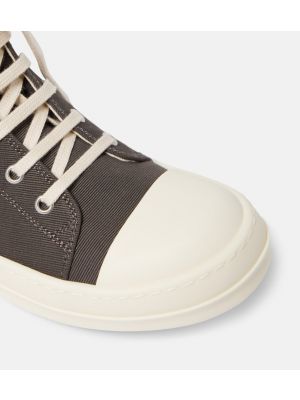 Viseltes hatású sneakers Rick Owens fehér