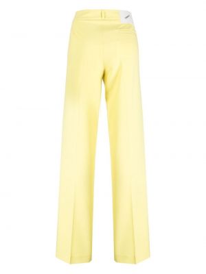 Pantalon plissé Coperni jaune