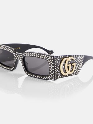 Okulary przeciwsłoneczne w grochy Gucci