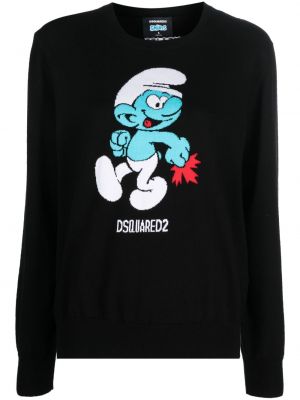 Sweatshirt Dsquared2 svart