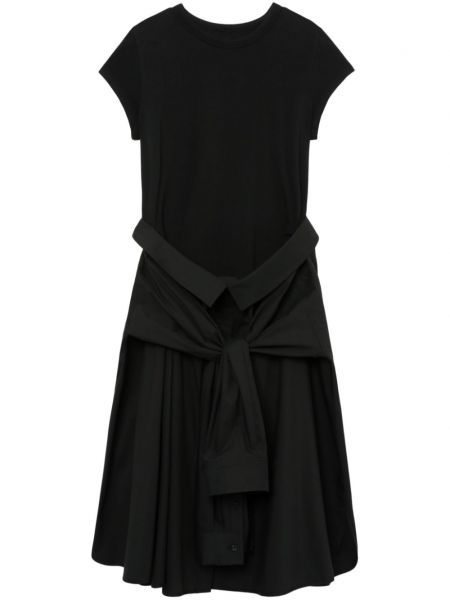 Μίντι φόρεμα Juun.j μαύρο