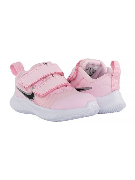 Кросівки у зірочку Nike рожеві
