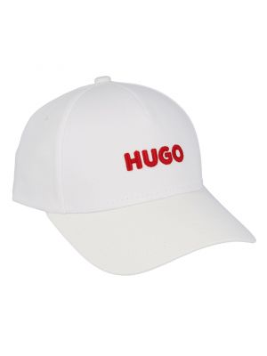 Шапка с козирки Hugo бяло