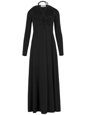 Sukienka midi z dżerseju Johanna Ortiz czarna