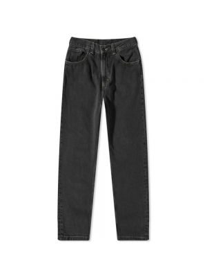 Прямые джинсы свободного кроя Carhartt Wip черные