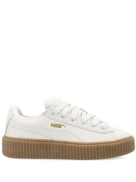 Bőr sneakers Fenty X Puma fehér