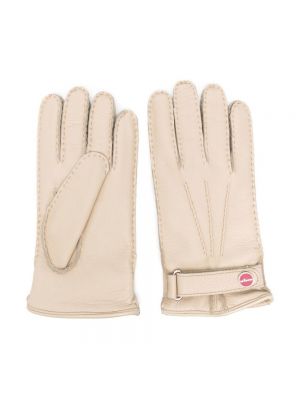 Rękawiczki Kiton, biały