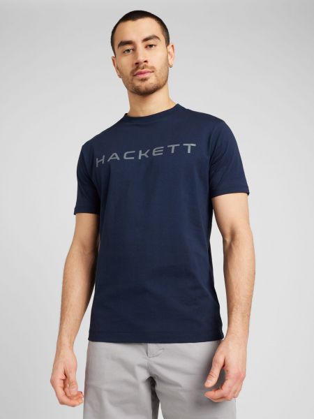 Tričko Hackett London modrá