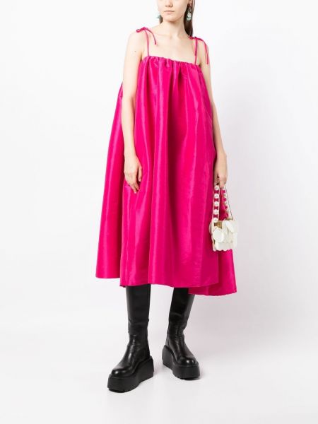 Kleid ausgestellt Kika Vargas pink