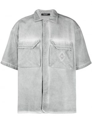 Camicia ricamata A-cold-wall* grigio
