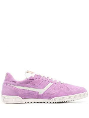 Sneakers i mocka Tom Ford lila