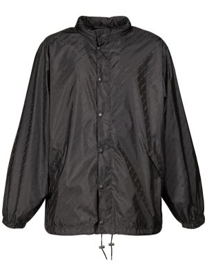 Nylon jacke Balenciaga schwarz