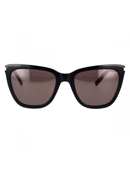 Okulary przeciwsłoneczne slim fit Yves Saint Laurent czarne