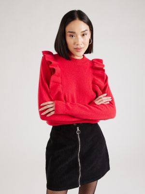 Пуловер Lindex червено