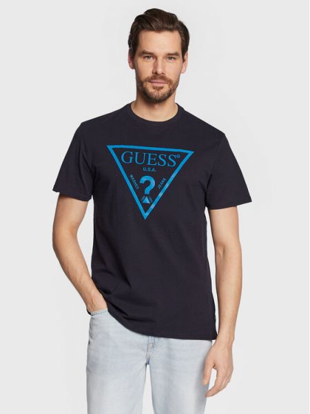 Reflexní slim fit tričko Guess