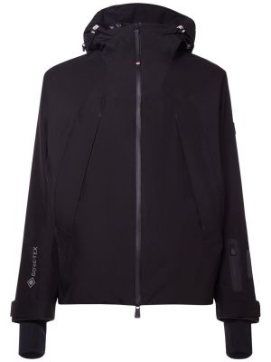 Lyžařská bunda z nylonu Moncler Grenoble černá