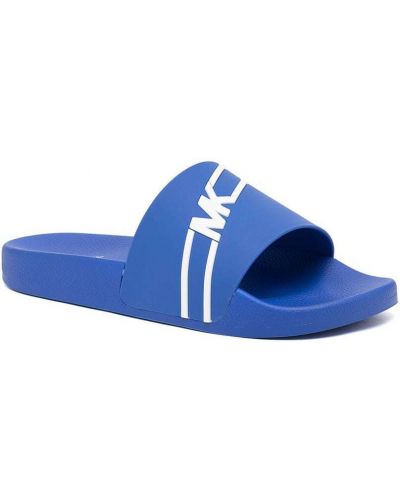 Sandalias con estampado Michael Kors azul