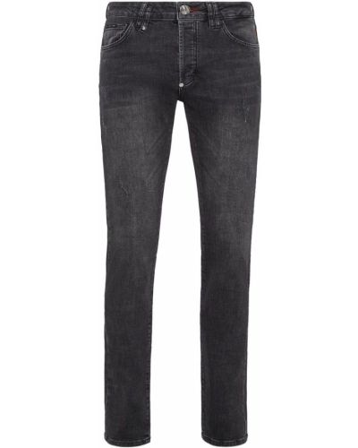 Jeans med normal passform Philipp Plein svart