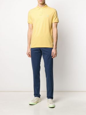 T-shirt mit stickerei Polo Ralph Lauren gelb