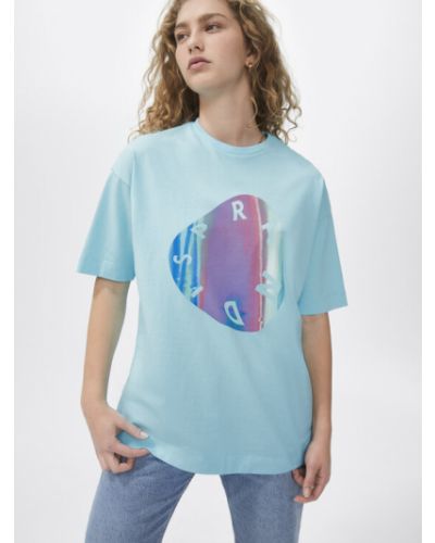 T-shirt Sprandi, niebieski