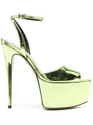 Platvorm sandaalid Alexandre Vauthier roheline