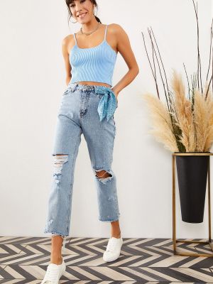 Jeansy relaxed fit Olalook