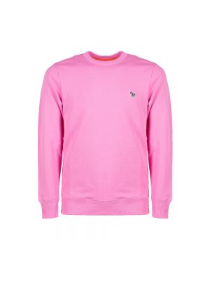 Sweatshirt mit zebra-muster Ps By Paul Smith pink