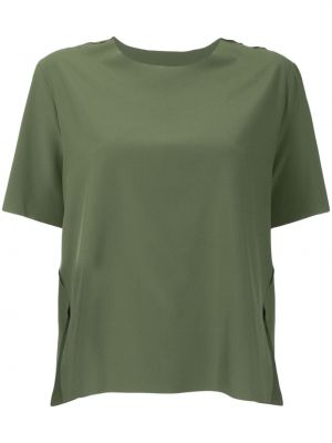 Тениска от джърси Osklen зелено