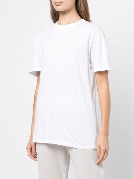 Bavlněné tričko Anine Bing bílé