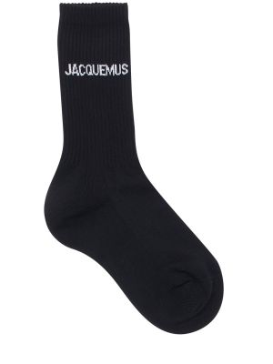 Calcetines de punto Jacquemus negro