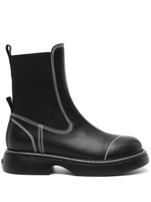 Chelsea boots Ganni noir