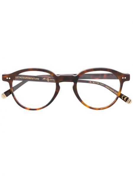 Lunettes de vue Retrosuperfuture marron