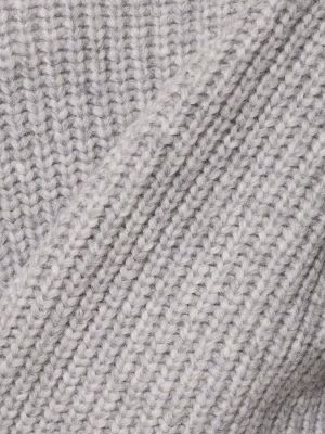 Vlnený sveter Anine Bing sivá
